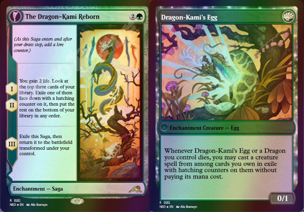 The Dragon-Kami Reborn FOIL