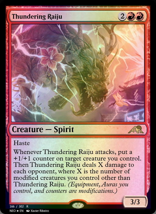 Thundering Raiju FOIL