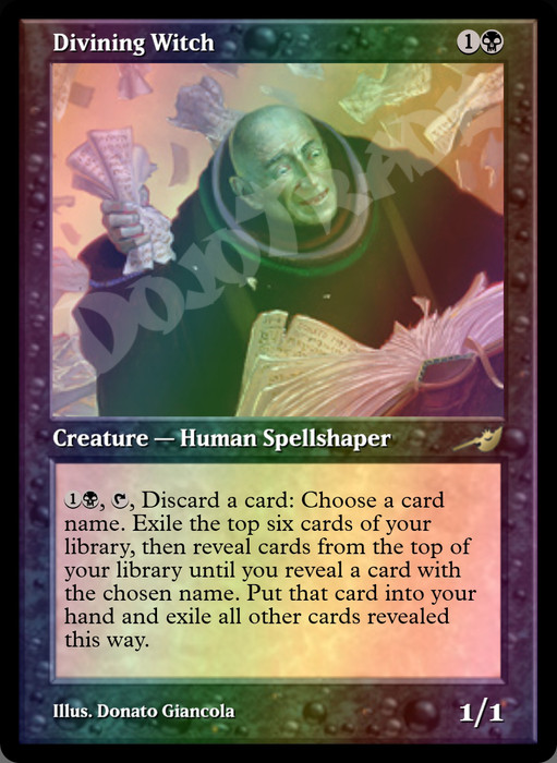 Divining Witch FOIL