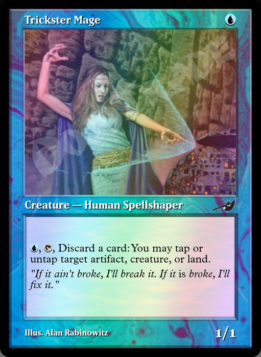 Trickster Mage FOIL