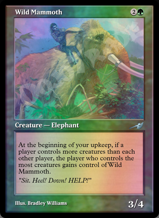 Wild Mammoth FOIL