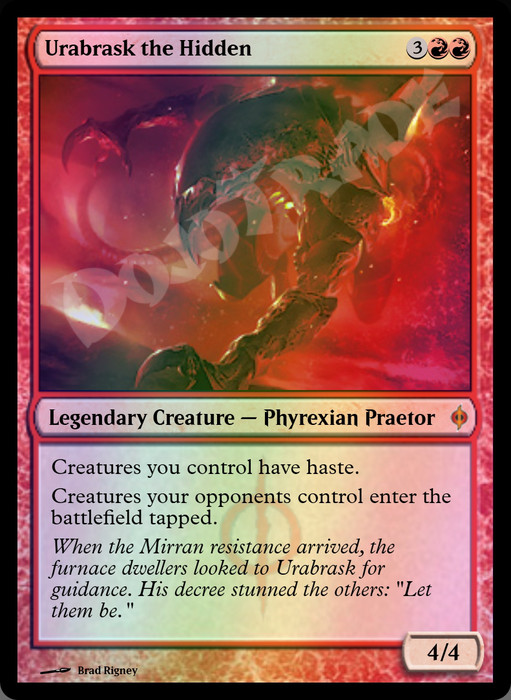 Urabrask the Hidden FOIL