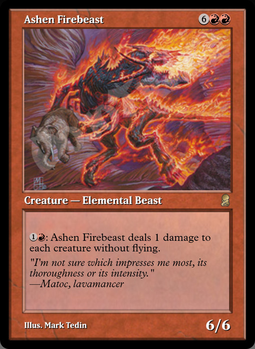 Ashen Firebeast