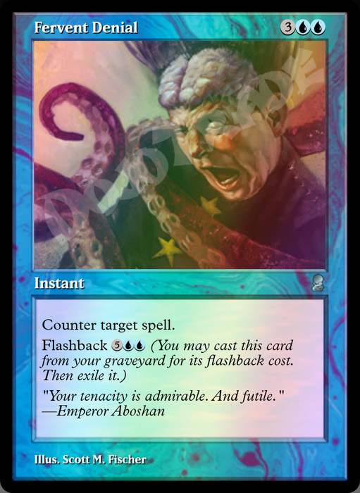 Fervent Denial FOIL