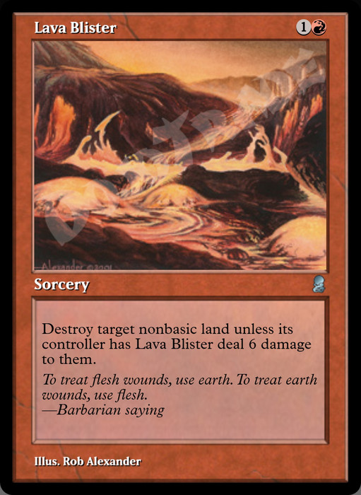 Lava Blister