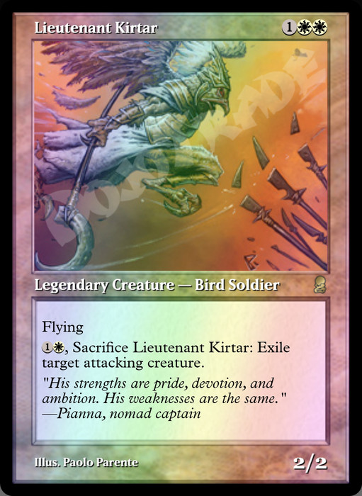 Lieutenant Kirtar FOIL