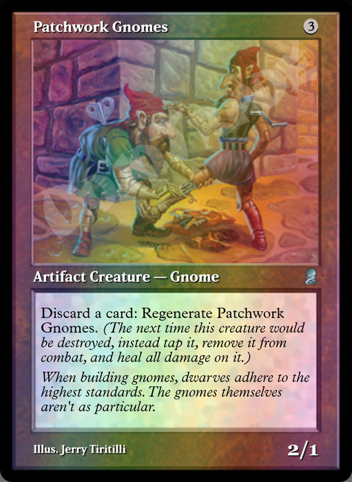 Patchwork Gnomes FOIL