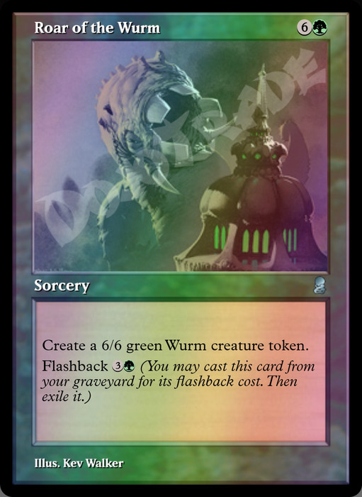 Roar of the Wurm FOIL