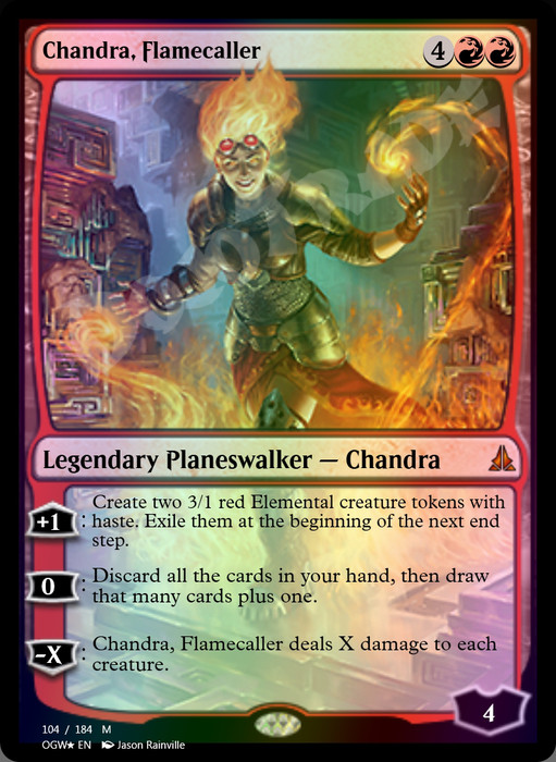 Chandra, Flamecaller FOIL