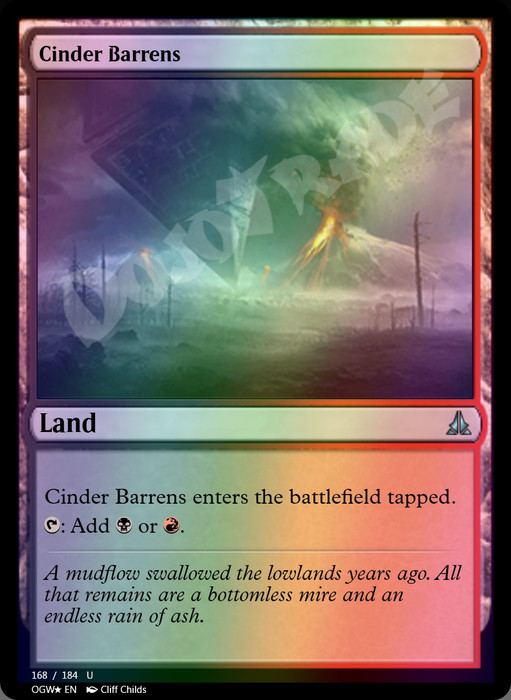 Cinder Barrens FOIL