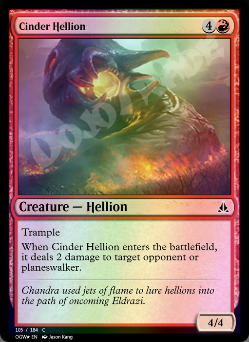 Cinder Hellion FOIL