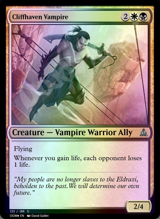 Cliffhaven Vampire FOIL