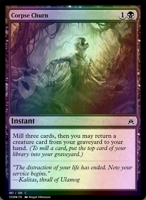 Corpse Churn FOIL