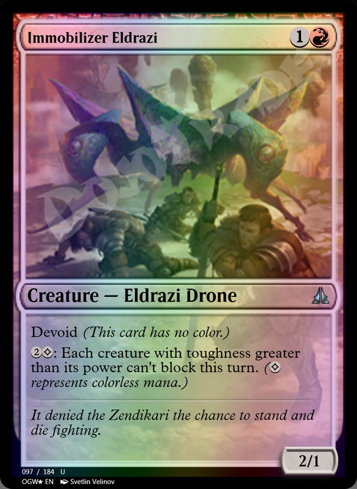 Immobilizer Eldrazi FOIL