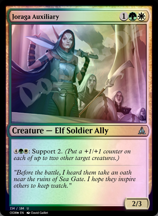 Joraga Auxiliary FOIL