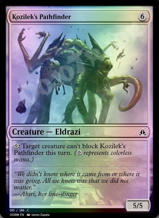 Kozilek's Pathfinder FOIL