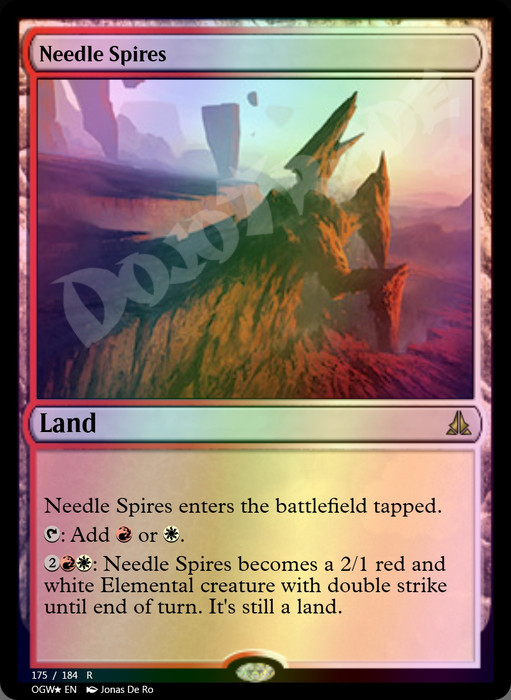 Needle Spires FOIL