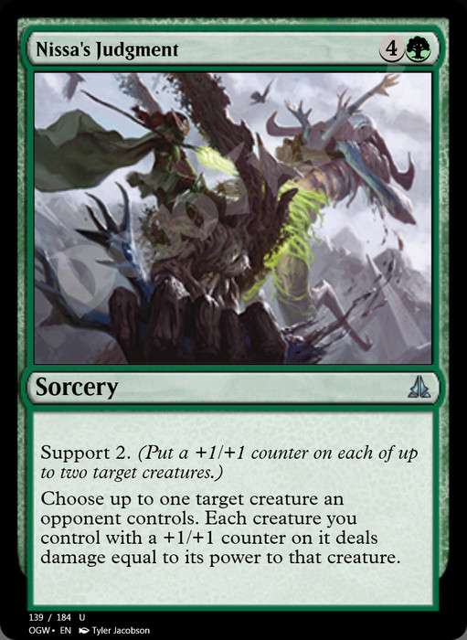 Nissa's Judgment