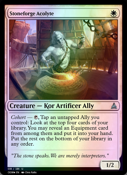 Stoneforge Acolyte FOIL