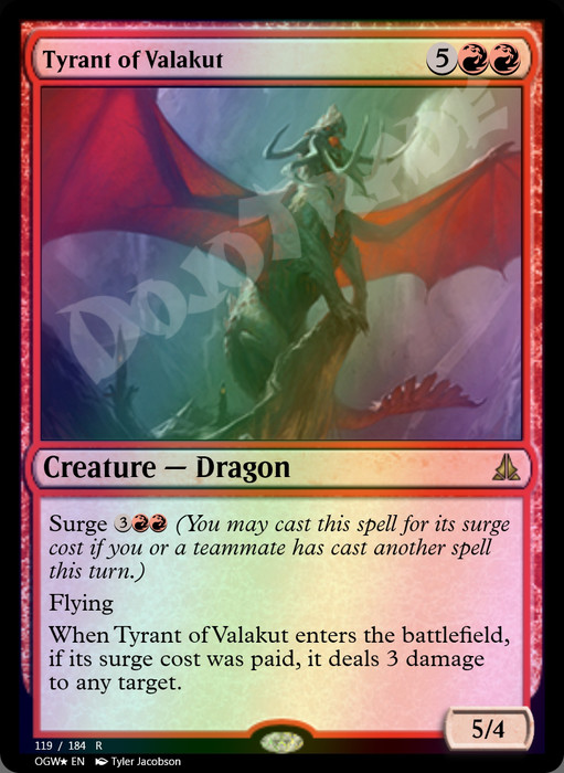 Tyrant of Valakut FOIL