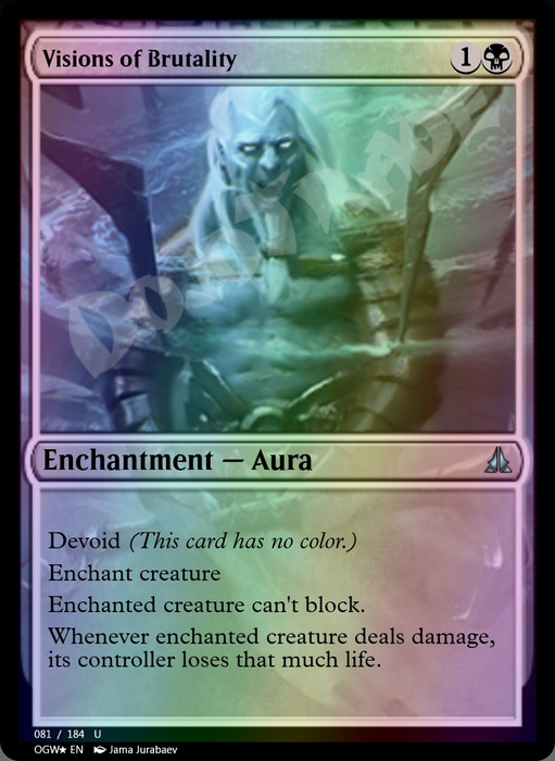 Visions of Brutality FOIL