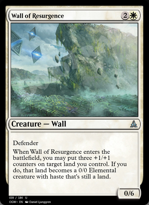 Wall of Resurgence