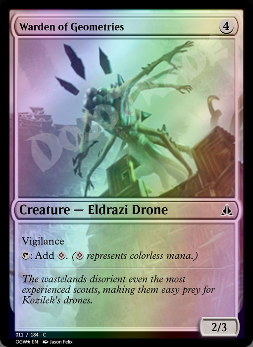 Warden of Geometries FOIL