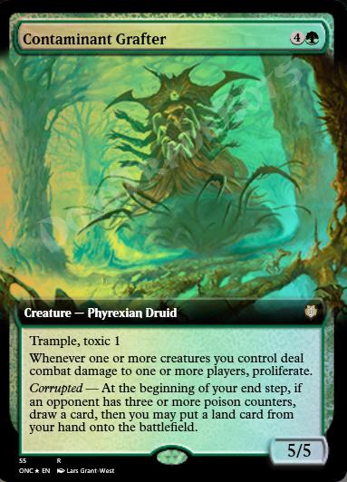 Contaminant Grafter (Extended Art) FOIL