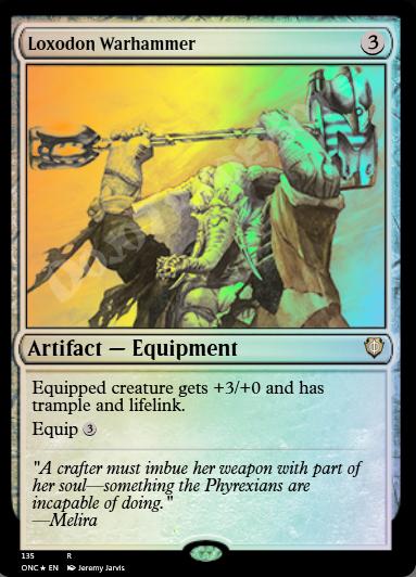 Loxodon Warhammer FOIL