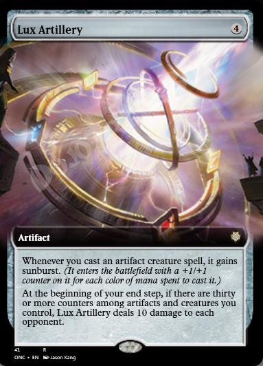 Lux Artillery (Extended Art)