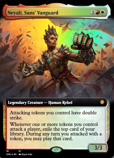 Neyali, Suns' Vanguard (Extended Art) FOIL