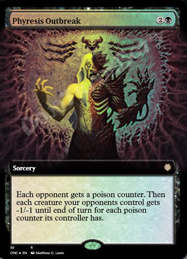 Phyresis Outbreak (Extended Art) FOIL