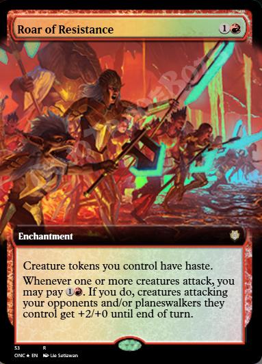 Roar of Resistance (Extended Art) FOIL