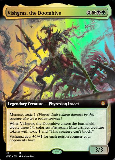 Vishgraz, the Doomhive (Extended Art) FOIL