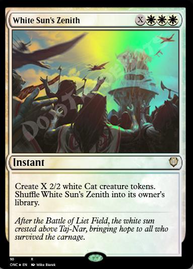 White Sun's Zenith FOIL