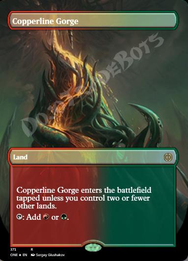 Copperline Gorge (Borderless) FOIL