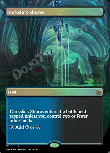 Darkslick Shores (Borderless) FOIL