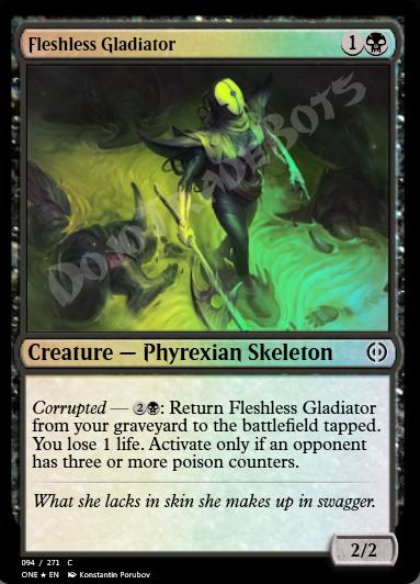 Fleshless Gladiator FOIL