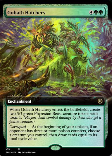 Goliath Hatchery (Extended Art) FOIL