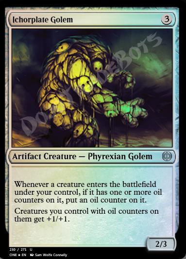 Ichorplate Golem FOIL