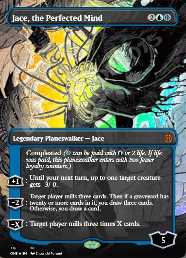 Jace, the Perfected Mind (Borderless) FOIL