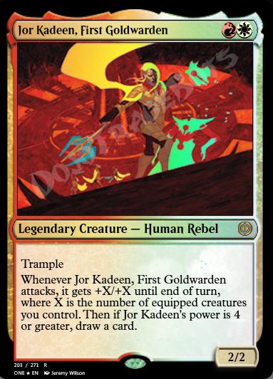 Jor Kadeen, First Goldwarden FOIL