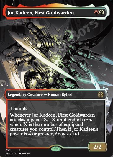 Jor Kadeen, First Goldwarden (Showcase) FOIL