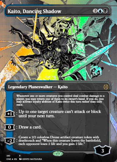 Kaito, Dancing Shadow (Showcase) FOIL