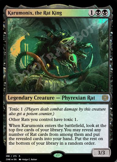 Karumonix, the Rat King FOIL