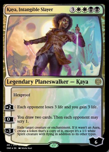 Kaya, Intangible Slayer FOIL