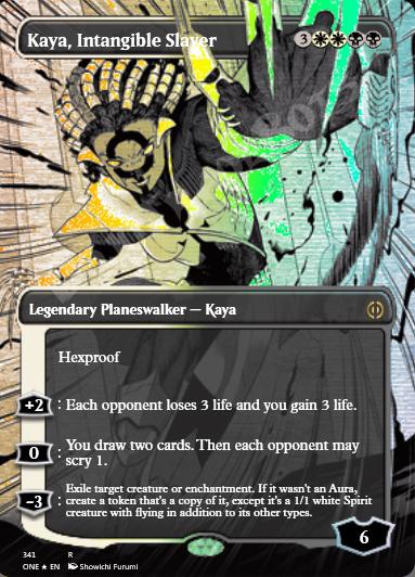 Kaya, Intangible Slayer (Showcase) FOIL