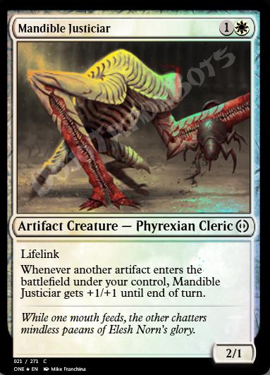 Mandible Justiciar FOIL