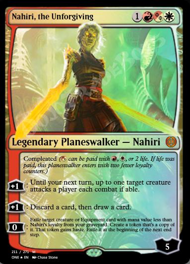 Nahiri, the Unforgiving FOIL