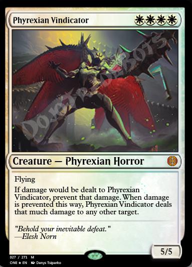 Phyrexian Vindicator FOIL